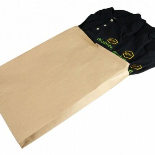 E-Commerce BIO Papierfaltentasche 320 x 430 x 80 mm (100 Stück)