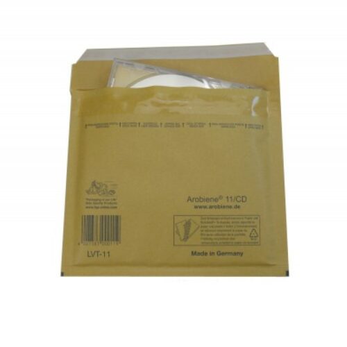 Luftpolstertasche Gr.CD 180x165mm Braun 100Stk.