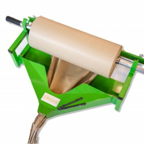 Manueller Abroller zum Knüllen von Packpapier 600mm grün